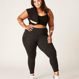 Active 7/8 Legging Moderate/Heavy - Black