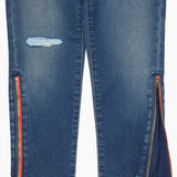 Reese Jogger (Girls) - Medium Wash Denim