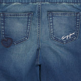 Reese Jogger (Girls) - Medium Wash Denim