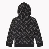 Tommy Logo Hoodie (Kids) - Black