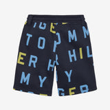 Letter Shorts (Boys) - Navy