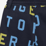 Letter Shorts (Boys) - Navy