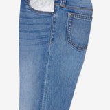 Riley Denim Legging (Girls) - Medium Wash