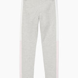 Colourblock Legging (Girls) - Grey Heather