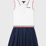Anika Dress (Girls) - Fresh White