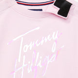 Tommy Script Sweatshirt (Girls) - Pink