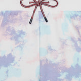 Sahar Sweatshort (Girls) - Purple Tie Dye