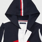 Colourblock Hoodie (Kids) - Fresh White