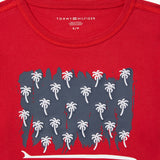 Sensory Stars & Stripes Tee (Kids) - Apple Red