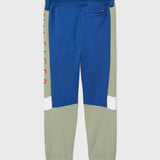 Colourblock Sweatpant (Kids) - Solar Green