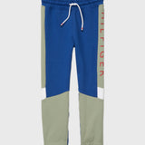 Colourblock Sweatpant (Kids) - Solar Green