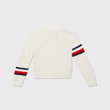 Seated Mockneck Jumper (Girls) - Cream