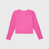 Cable Cardigan (Girls) - Violet