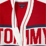 Bold Cardigan (Girls) - Red