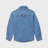 Chambray Shirt (Boys) - Medium Wash