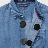 Chambray Shirt (Boys) - Medium Wash