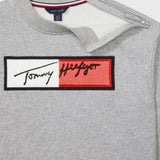 Tommy Flag Sweatshirt (Girls) - Grey