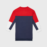 Colourblock Dress (Girls) - Navy