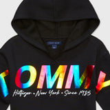 Tommy Shine Hoodie (Girls) - Black