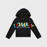 Tommy Shine Hoodie (Girls) - Black