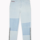 Cropped Slim Fit Jean (Womens) - Light Wash