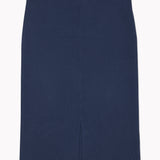 Ribbed Bodycon Skirt (Womens) - Cobalt Saphire