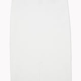 Ribbed Bodycon Skirt (Womens) - Fresh White