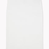 Ribbed Bodycon Skirt (Womens) - Fresh White