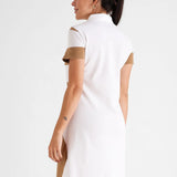 Banner Polo Dress (Womens) - Heritage Gold