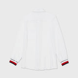 Logo Stripe Shirt (Womens) - Optic White