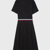 Womens Logo Stripe Dress (Womens) - Dark Sable
