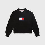 Port Access Flag Sweater (Womens) - Dark Sable