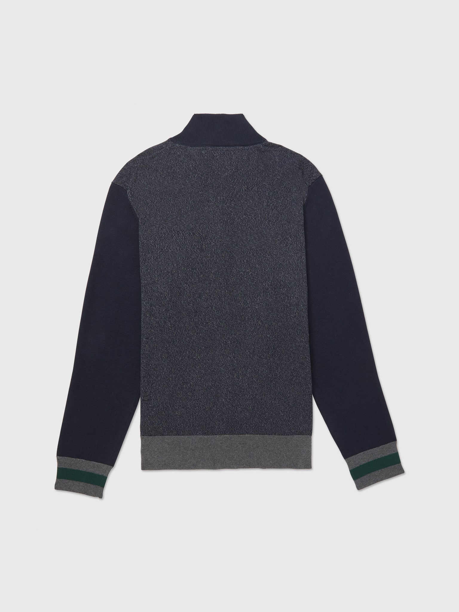 Varsity Quarter Zip Sweater (Mens) - Desert Sky