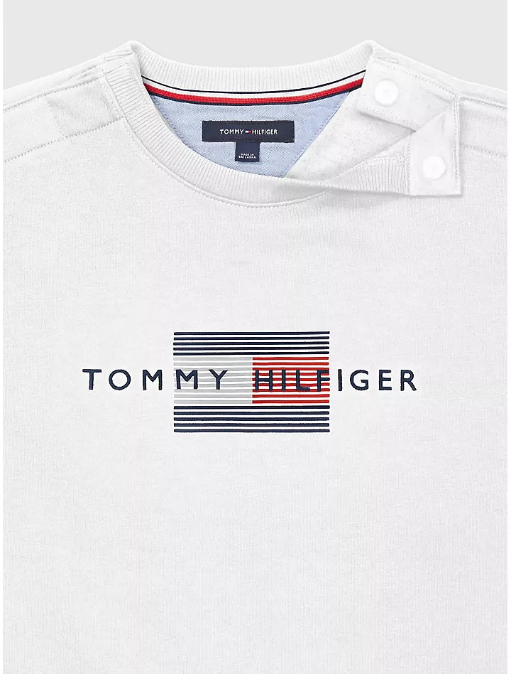 Tommy hilfiger sales flag sweatshirt men's