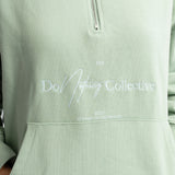 Do Nothing Collective 1/4 Zip Sweatshirt - Matcha