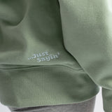 Do Nothing Collective 1/4 Zip Sweatshirt - Matcha