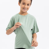 Comfort Classic T-Shirt (Kids) - Smoke Green