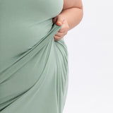Comfort Classic Tank Dress (Womens) - Smoke Green