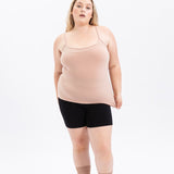 Comfort Classic Seamless Cami (Womens) - Clay
