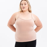 Comfort Classic Seamless Cami (Womens) - Clay