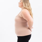 Comfort Classic Seamless Cami (Womens) - Clay