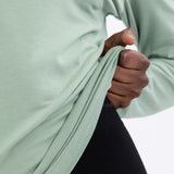 Comfort Classic Long Sleeve T-Shirt (Womens) - Smoke Green