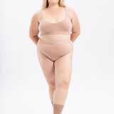 Comfort Classic Seamless Full Brief (Womens) - Clay