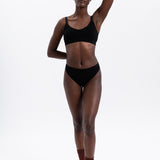 Comfort Classic Seamless G-String (Womens) - Black