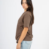 Out Of Office Tee - Chocolate