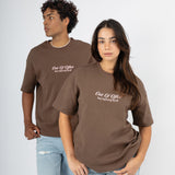 Out Of Office Tee - Chocolate
