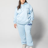 Human Connection Trackpant - Blue Mist