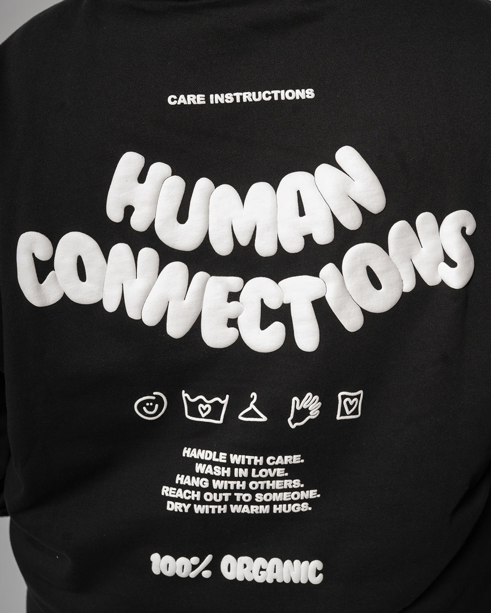 Human Connection Hoodie - Black