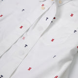 Ford Shirt (Boys) - Monogram White