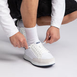 Comfort Court (Unisex) - White/Navy